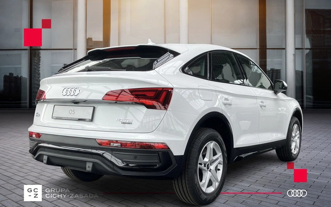 Audi Q5 Sportback cena 248500 przebieg: 1, rok produkcji 2024 z Biała małe 742